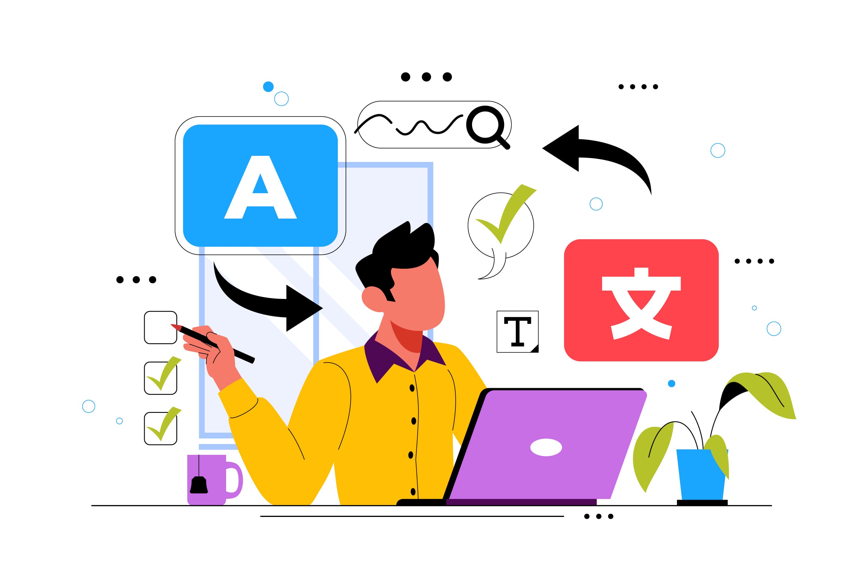 Service hero graphic